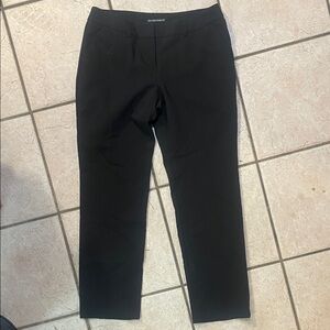 Apt 9 The Torie Straight Classic Black Women's Dress Pants Size 6